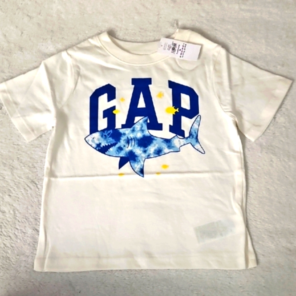 Baby Gap Shark Graphic Short Sleeve Shirt